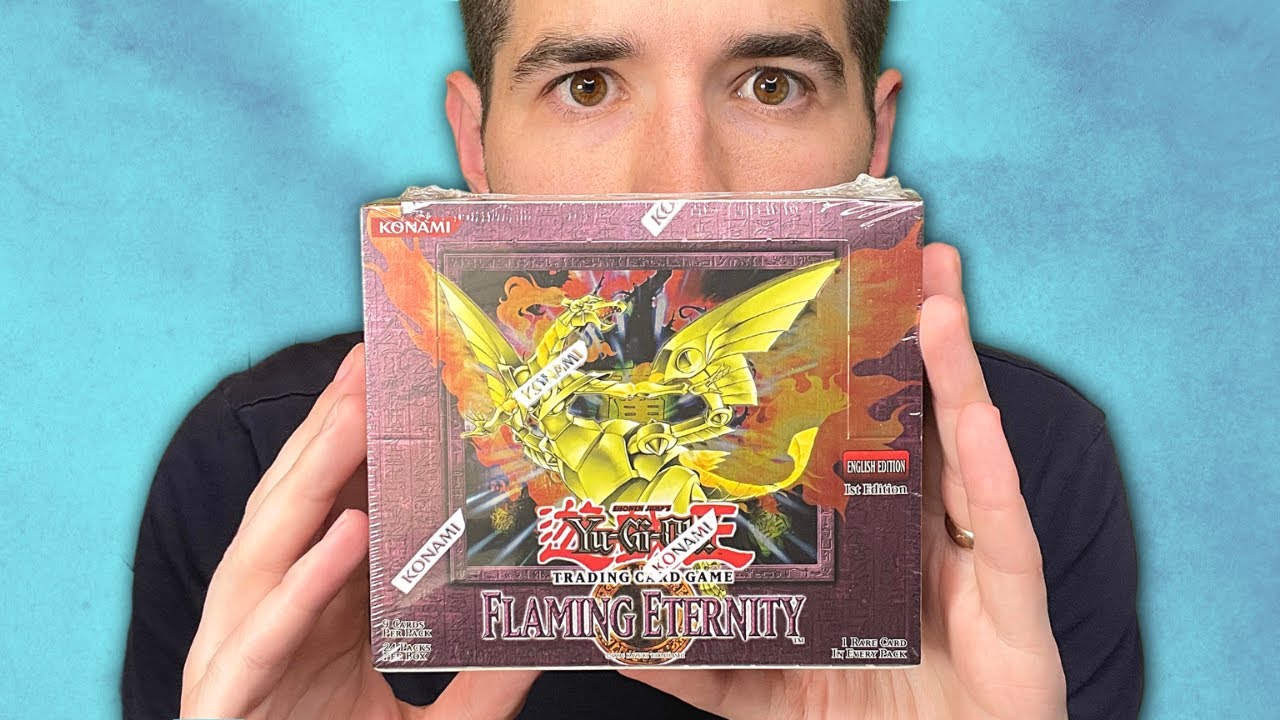 LAST Original Yugioh Set EVER! Flaming Eternity Box Opening! - YouTube