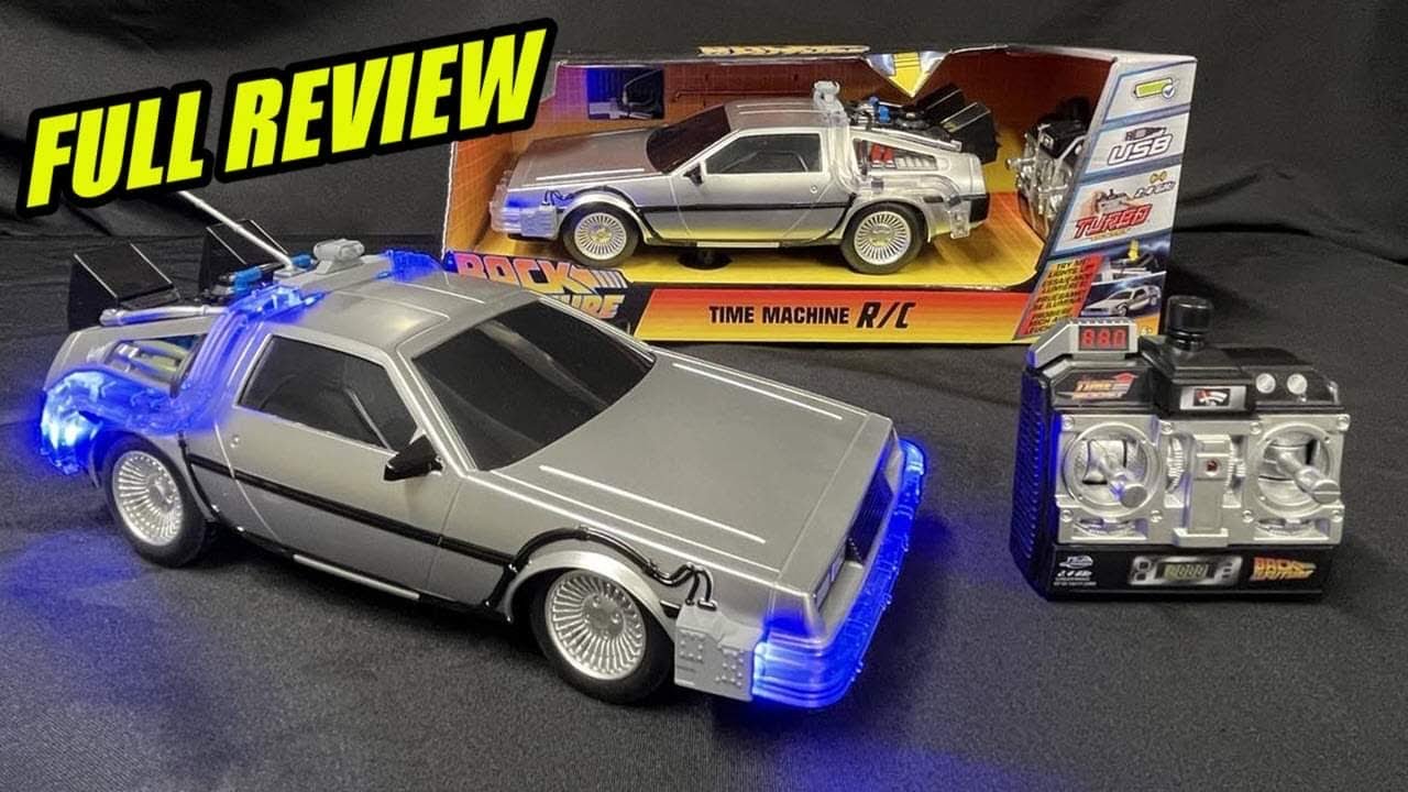 New 2024 R/C 1:16 DeLorean Time Machine from Back to the Future