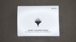 MTG TCG Secret Lair 'Our Show Is On Friday, Can You Make It?' Card