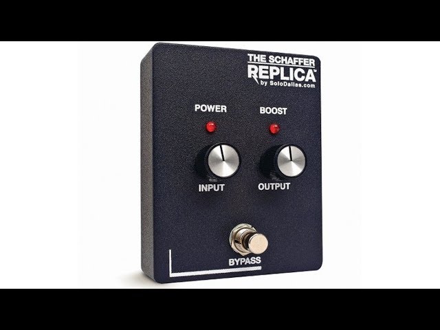 THE SCHAFFER REPLICA 'CLASSIC' PEDAL BY SOLODALLAS - YouTube