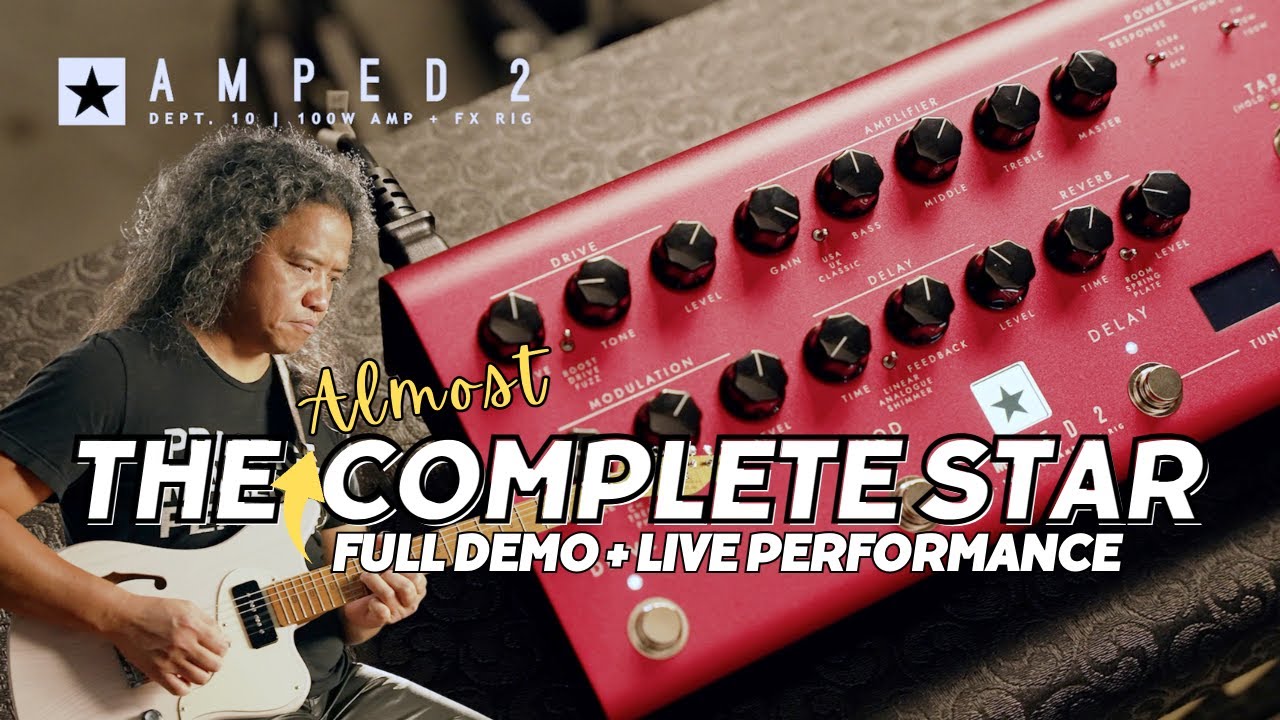 The (Almost) Complete Star! Blackstar AMPED 2 100w Guitar Amp and