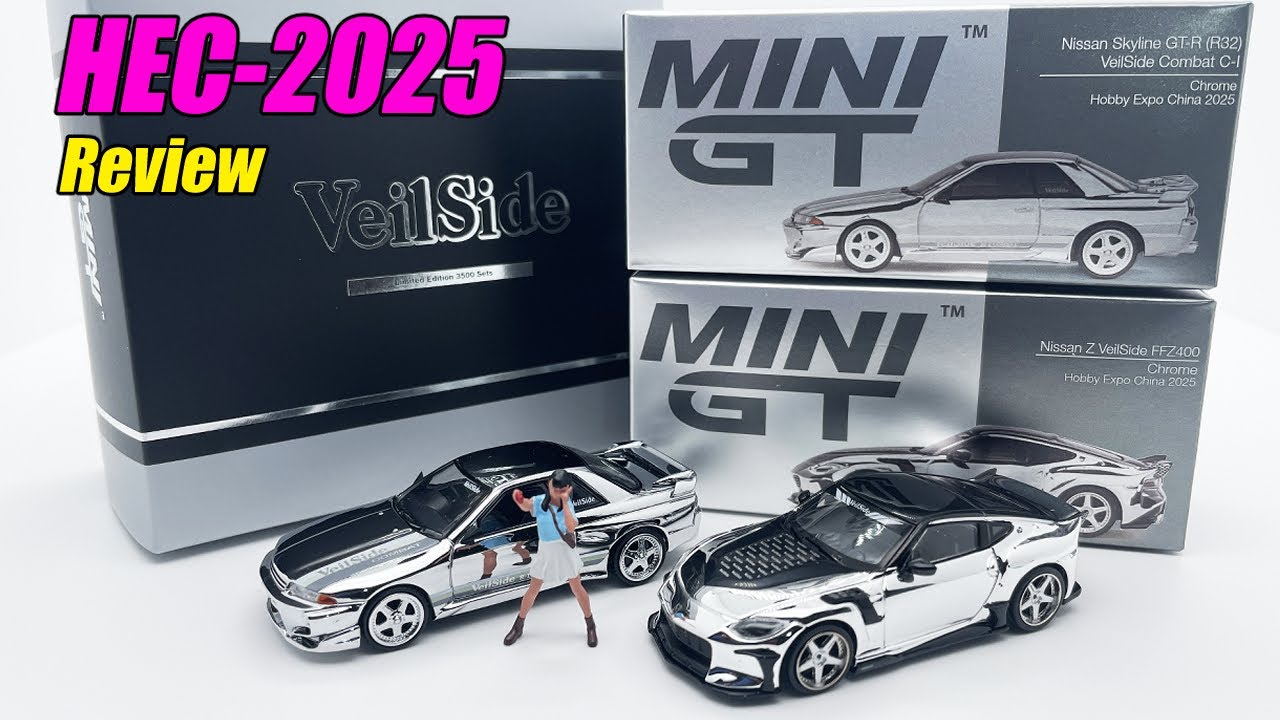 Mini GT Veilside Chrome Set Review – Hobby Expo China 2025