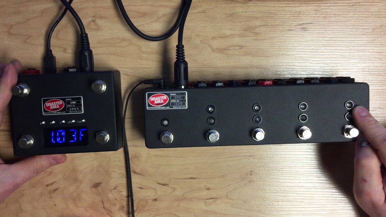 Disaster area DPC.micro Loop Switching Controller Switch pedal