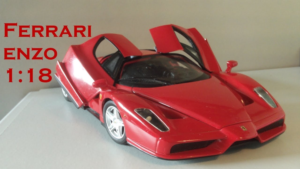 Hot Wheels 1:18 Ferrari Enzo Review - YouTube