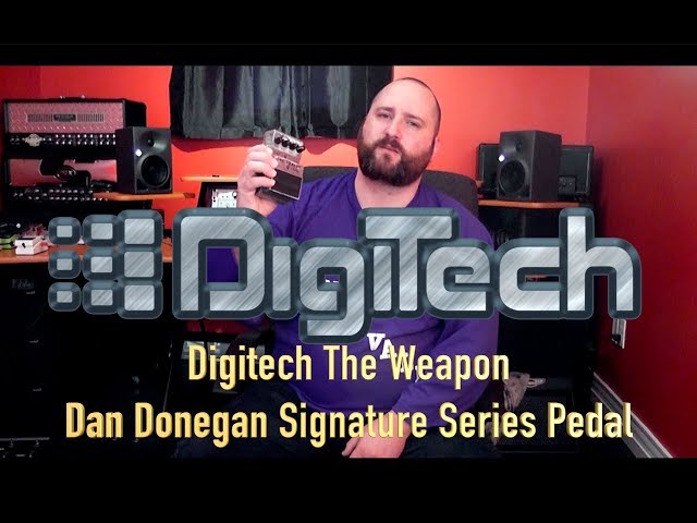 Digitech The Weapon Dan Donegan Signature Series Pedal - YouTube