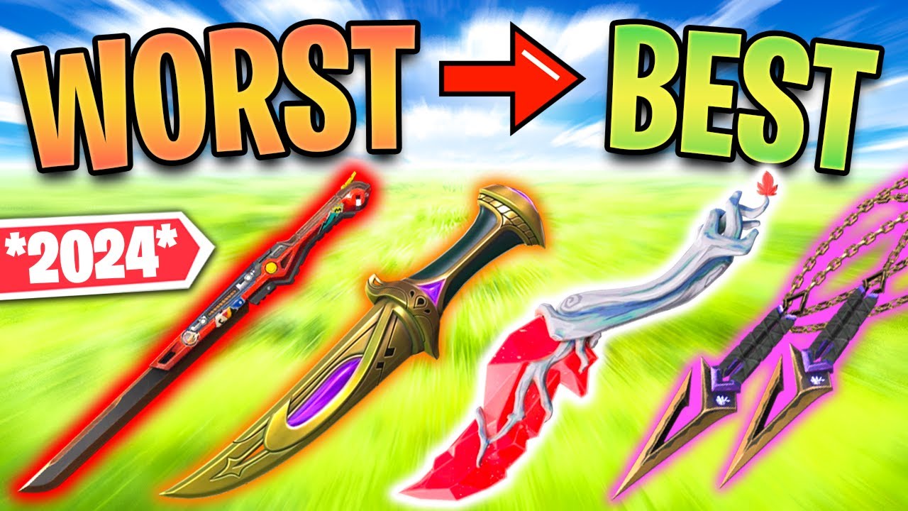 2024* Ranking Every VALORANT KNIFE From Worst to Best (Melee