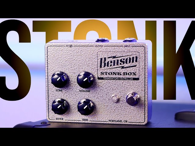 Benson Amps Stonk Box Fuzz Demo // Versatile Tone-Bender MK1