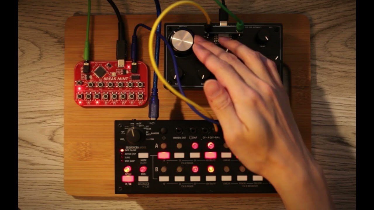 ARPS + SQ-1 + BREAK MINT session - YouTube