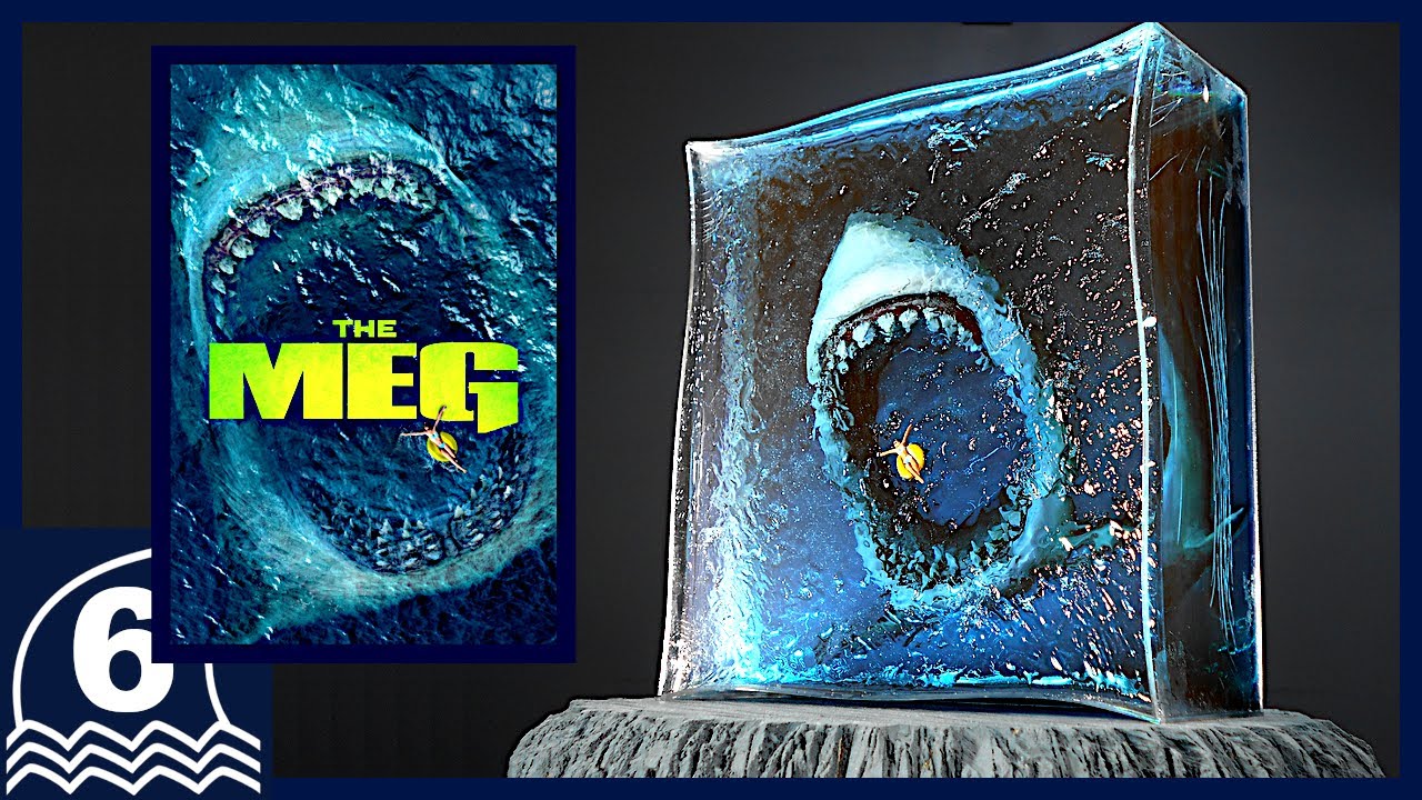 DIY. Make THE MEG diorama / resin art. Build the greatest movie