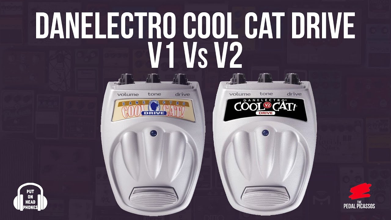 Danelectro COOL CAT! CTO-2 V2 Transparent Overdrive - YouTube