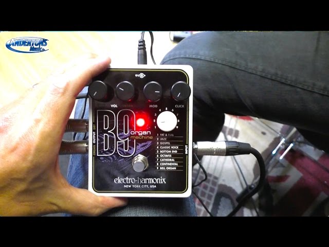 Electro Harmonix B9 Organ Simulator Guitar Pedal - YouTube