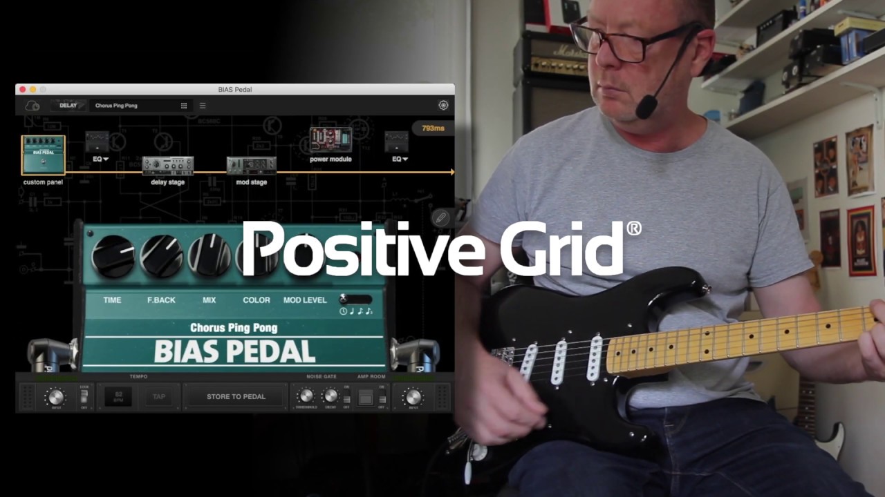 Positive Grid: BIAS Delay and Distortion Twin Pedals (with BIAS