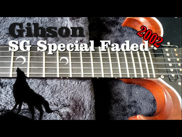 Moon Inlays! | 2002 Gibson SG Special Faded Worn Brown | Overview
