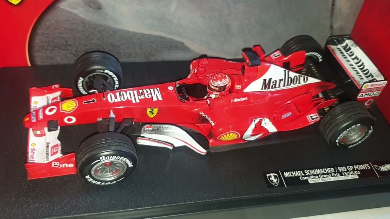 1/18 Michael Schumacher 2003 'Marlboro' Ferrari F2003-GA