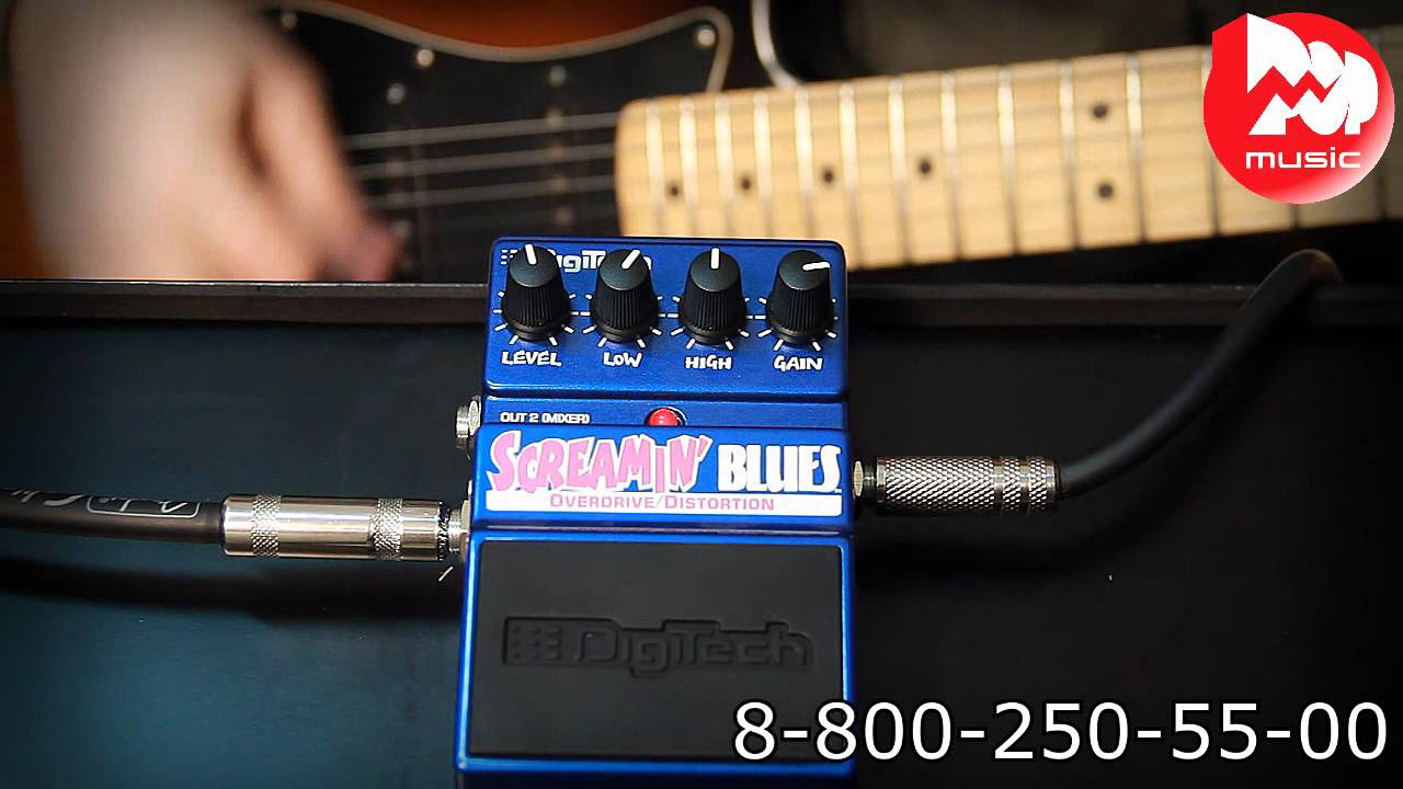Гитарный эффект DIGITECH DSB SCREAMING BLUES - YouTube