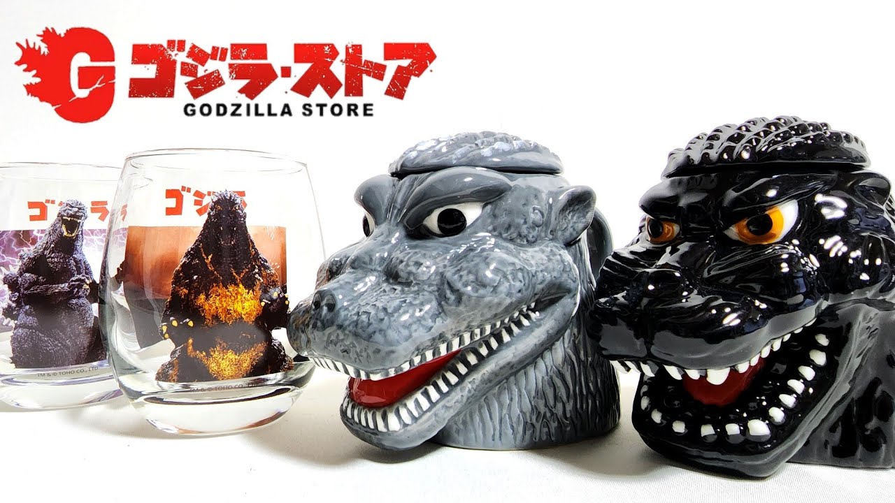 ゴジラのマグカップ&コップ紹介 - YouTube