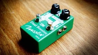 MAXON DB10 Dual Booster - 「クリーンブースト」と「ヴィンテージ