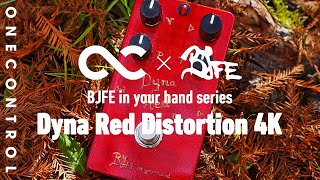 One Control × BJFE Dyna Red Distortion 4K | 迫力と繊細が共存する