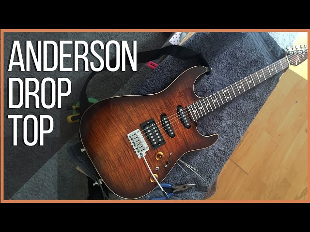 Tom Anderson Drop Top Hollow Guitar with H2+ & SA1 Pickups - YouTube