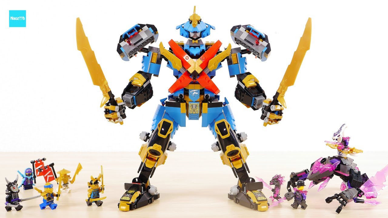 LEGO NINJAGO Nya's Samurai X MECH 71775 Crystalized - YouTube