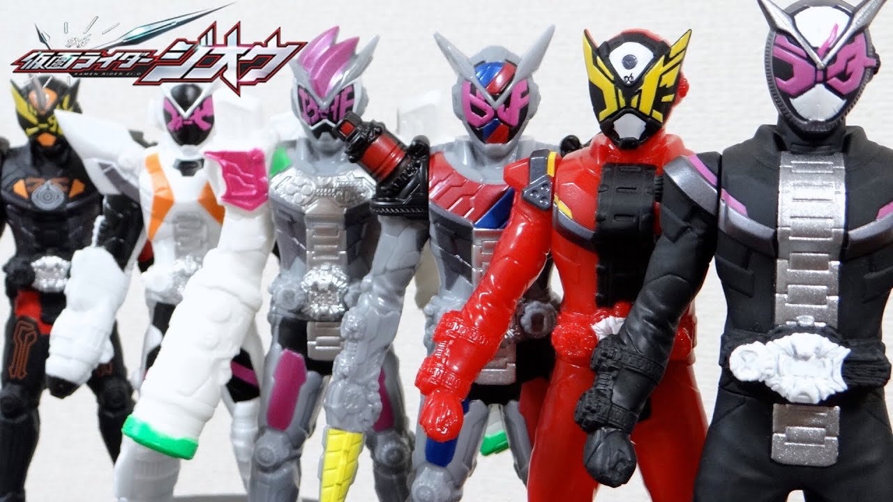 Check out the Kamen Rider Zi-O Rider Hero Series all at once! This