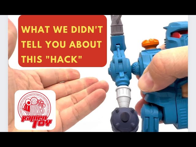 Centurions Hacker Ramen Toy Self Review 80s Commanders Antagonist