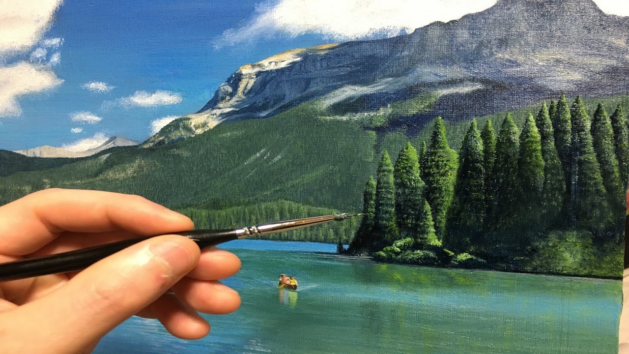 Oil Painting Landscapes: Part 4. Forest Painting | Oil Painting