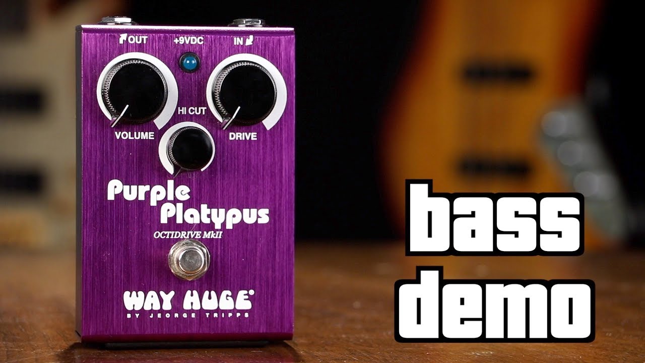 Way Huge Purple Platypus MKII Bass Demo - YouTube