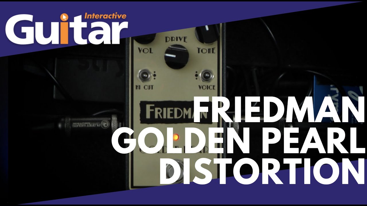 Friedman Golden Pearl Pedal | Review - YouTube