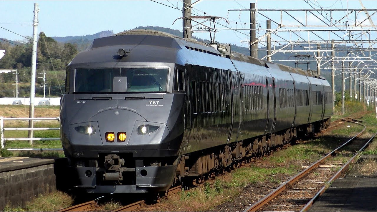 4K】JR日豊本線713系(MT61 サイリスタ位相制御)、817系(日立IGBT-VVVF