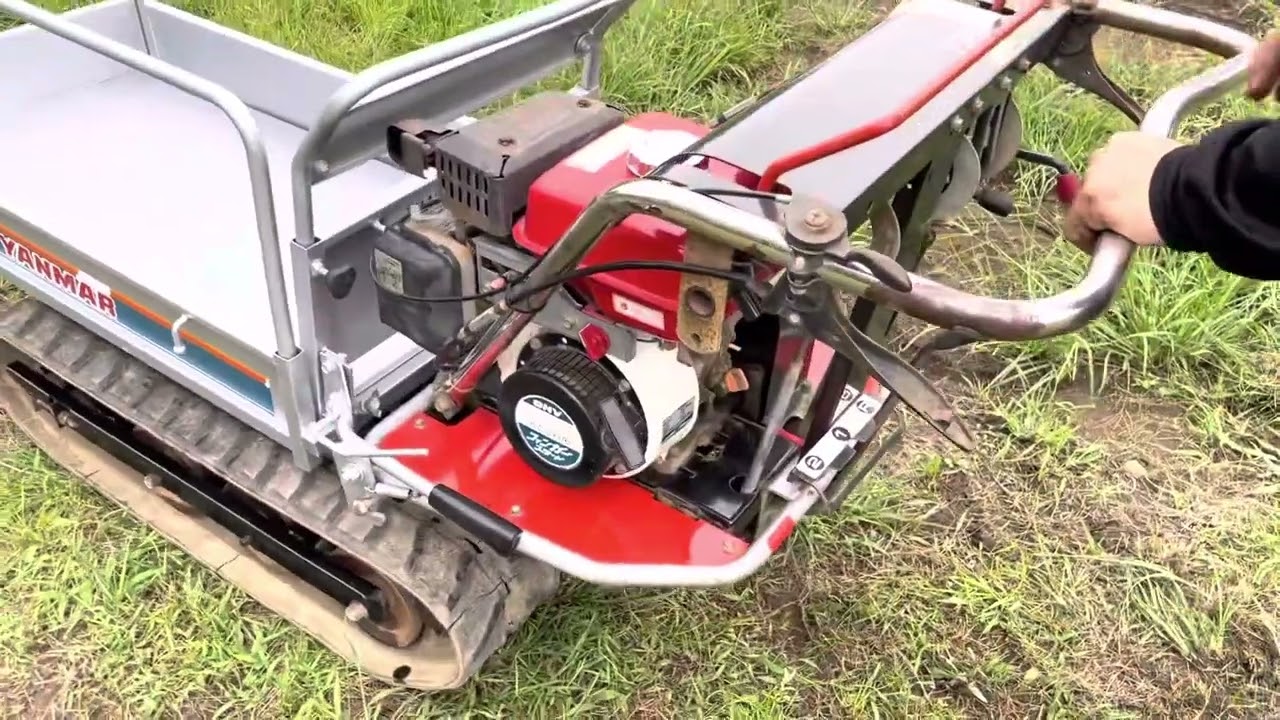 確認動画】YANMAR ヤンマー MCG95 手動 ダンプ クローラー 運搬車 運搬