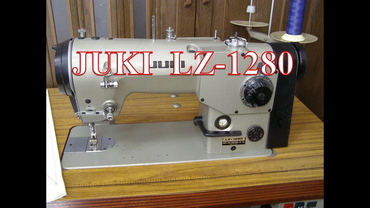 JUKI LZ -1280 2点千鳥縫いミシン Zig Zag Industrial sewing Machine