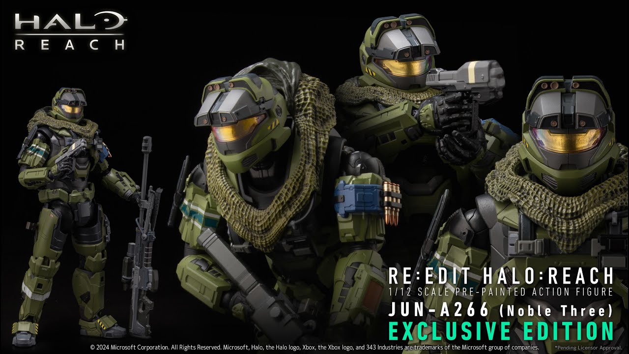 RE:EDIT HALO: REACH 1/12 SCALE JUN-A266 (Noble Three) EXCLUSIVE