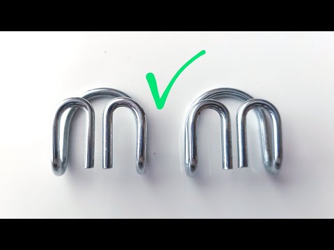 Double M Metal Puzzle | How To Solve It - YouTube