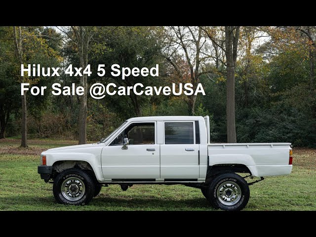 GCD 1987 トヨタ・ハイラックス SR5 (チェイスカー) GCD 1987 トヨタ