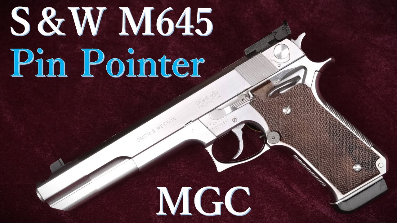 Out-of-print MGC M645 [PIN POINTER] fixed slide gas gun