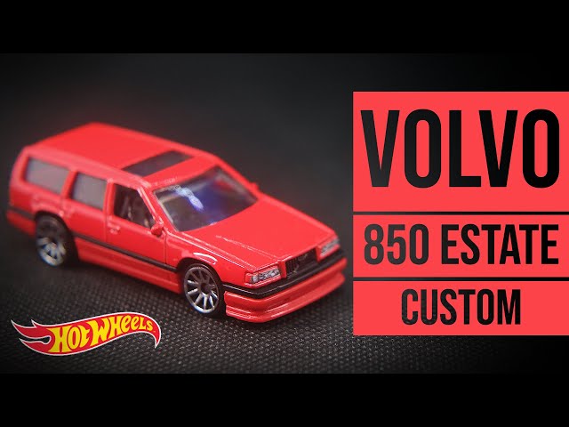 HOT WHEELS custom BTCC race car: Volvo 850 Estate - YouTube