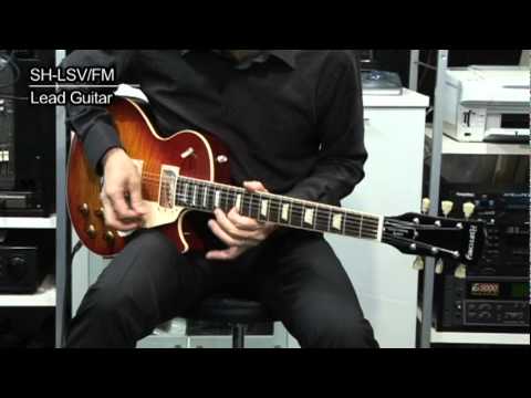 エレキギター「HISTORY（ヒストリー） SH-LSV/FM」の紹介 - YouTube