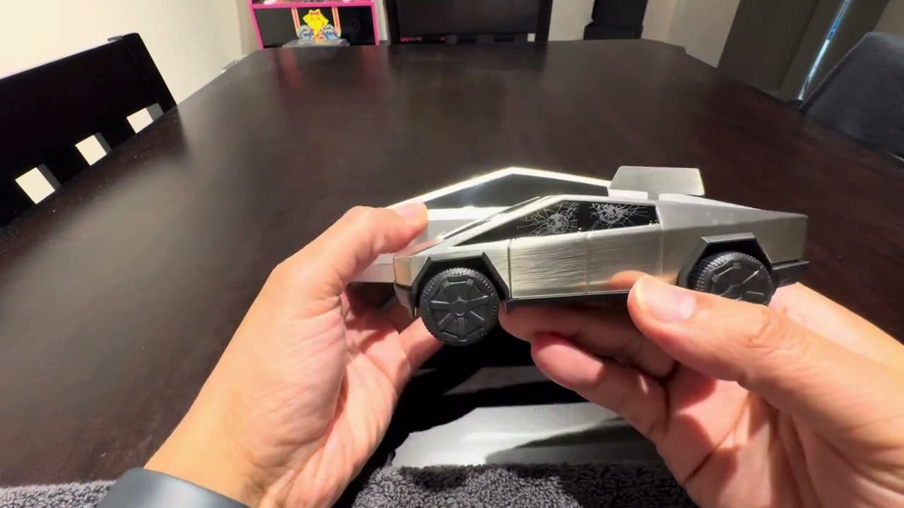 Cybertruck Wind-up Racer - YouTube