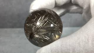 ブラジル産]シルバールチルクォーツ丸玉/スフィア - 埼玉県吉川市の