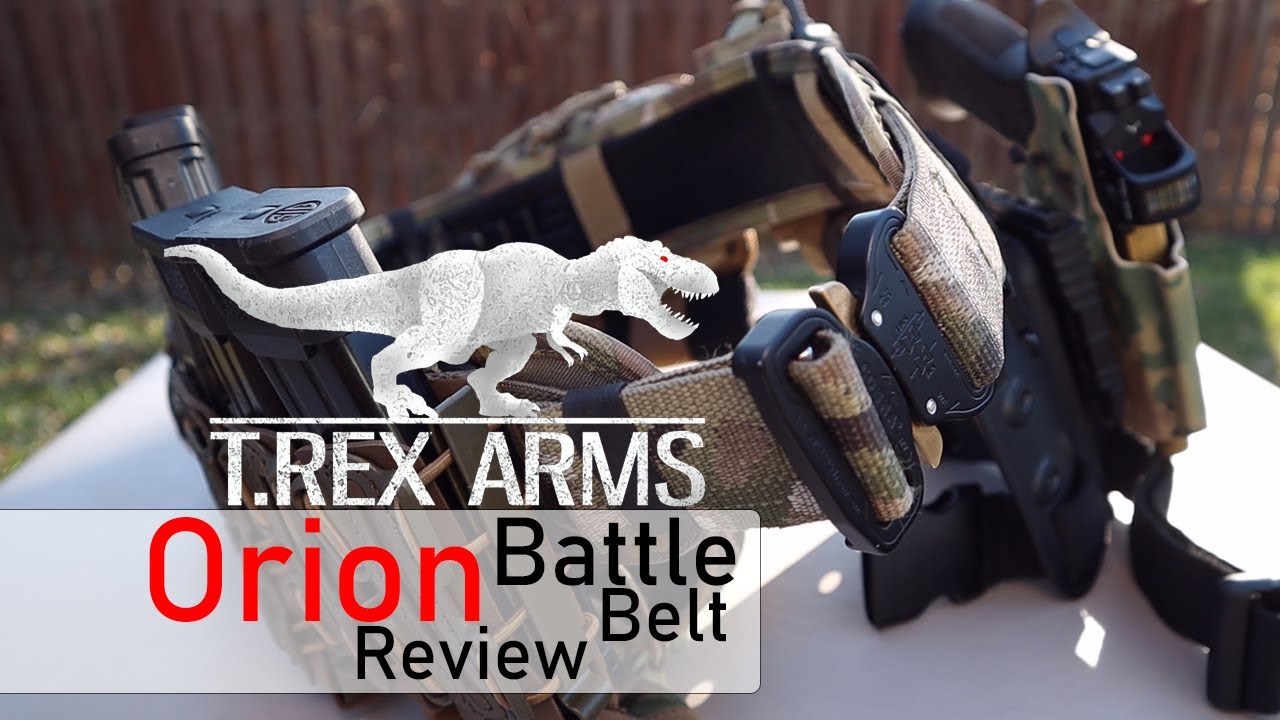 T Rex arms Orion Belt Review: My Most Versatile Battle Belt - YouTube