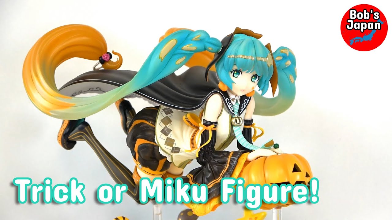 Trick or Miku Halloween Figure! Spooky! - YouTube