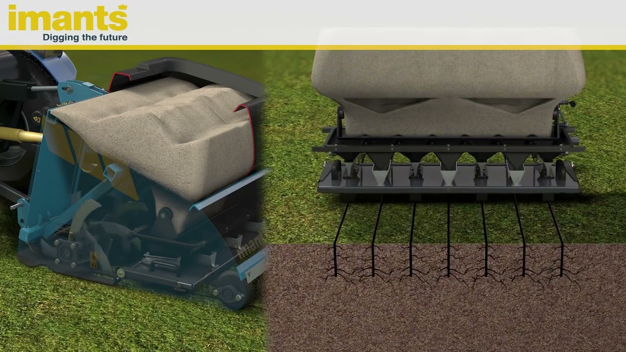 Groenvoorzieningsmachines FTM, Shockwave Rotoknife, Sandcat, - Imants