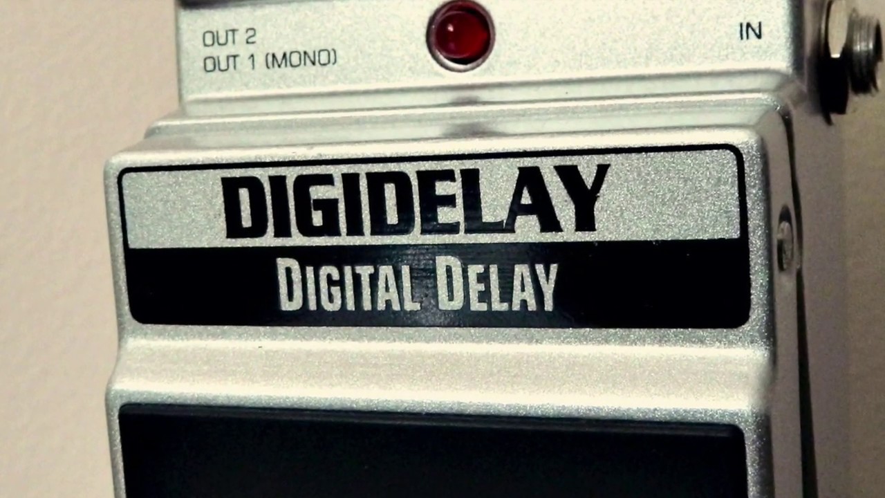 Digitech Digidelay Digital Delay - YouTube