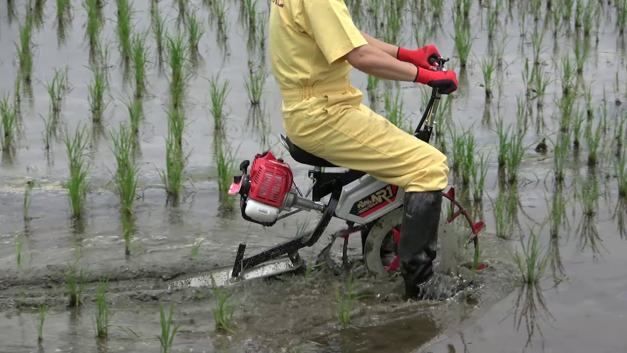 水田溝切機 -乗用型- - 大竹製作所