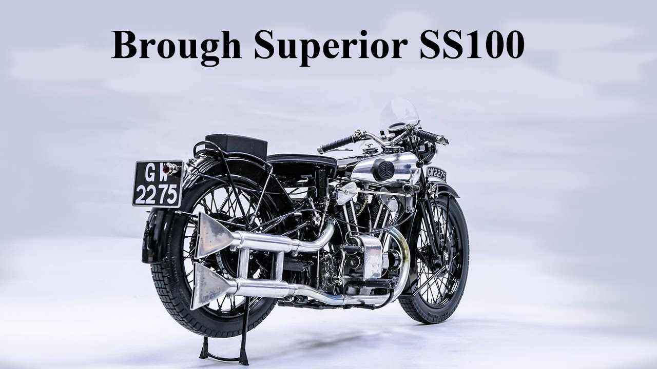 Making of 1/9scale Fulldetail Kit : Brough Superior SS100