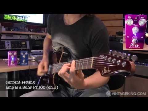 Suhr Riot and Shiba Drive Reloaded, demo by Pete Thorn/Vintage