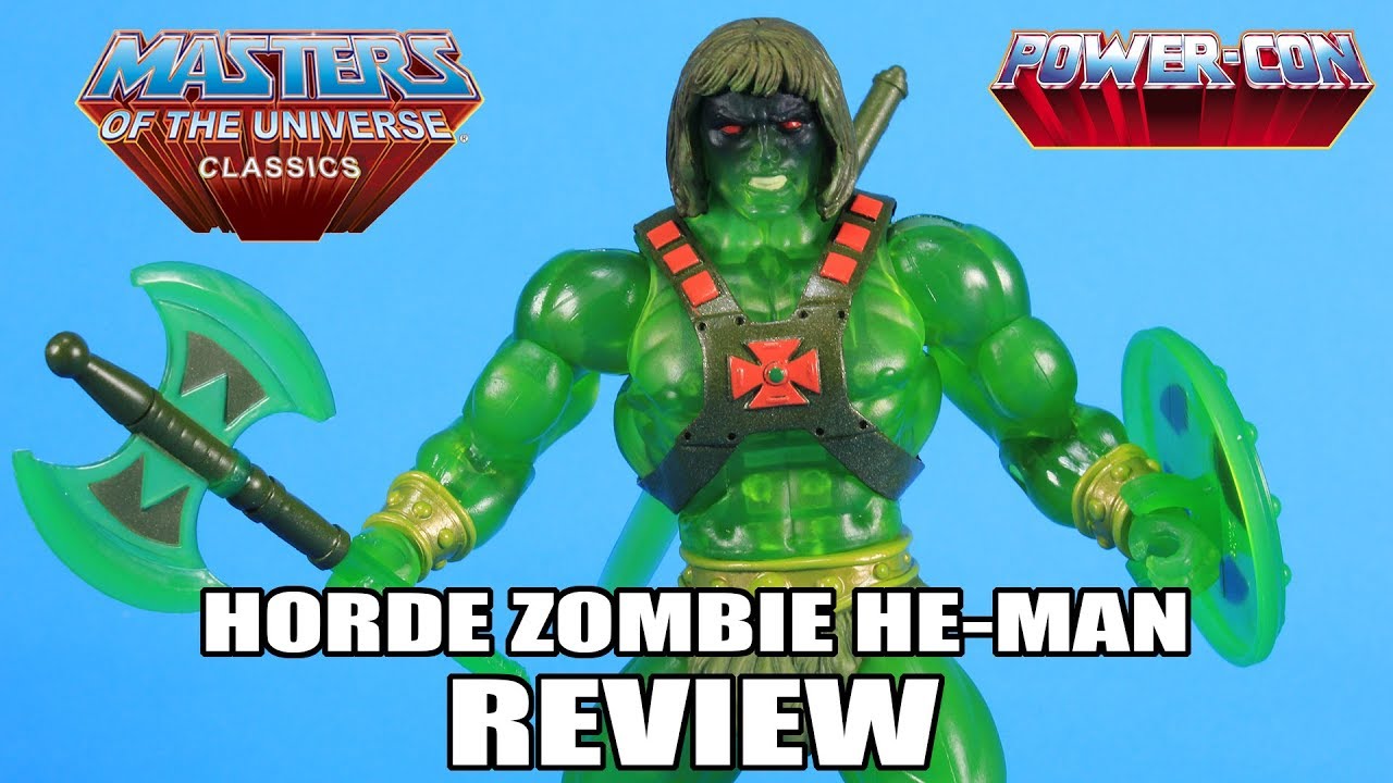 Horde Zombie He-Man Masters of the Universe Classics Figure Review