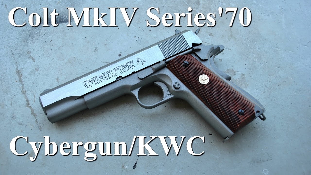 Colt Mk IV Series'70 Cybergun/KWC. Review Fr. Airsoft. (n°238