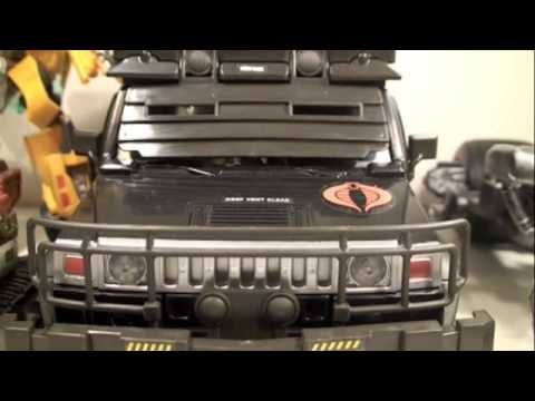 GI Joe Rise of Cobra Movie Steel Crusher APV with Nitro-Viper Toy